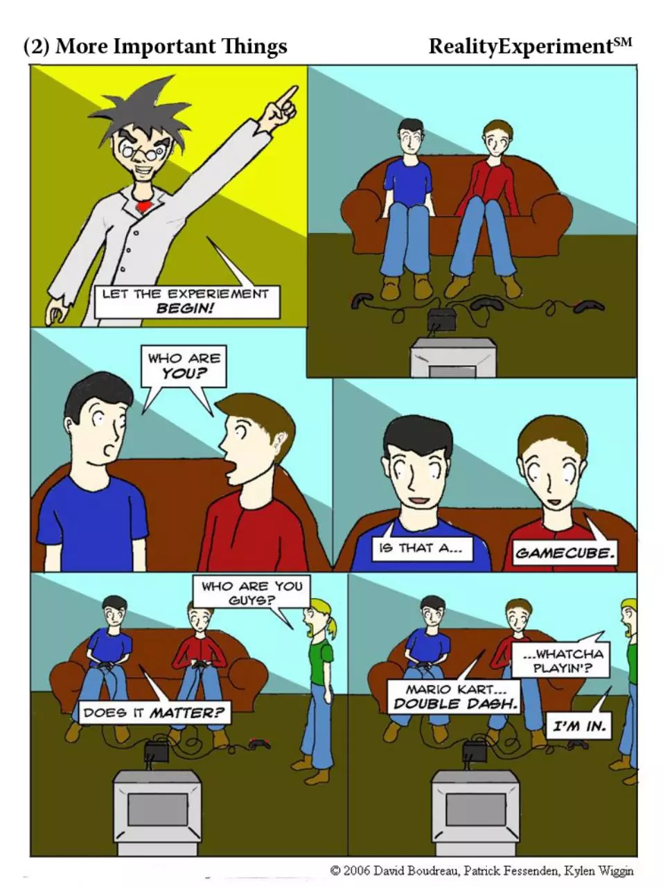 Page 3 of 264, Reality Experiment The Definitive Collection
