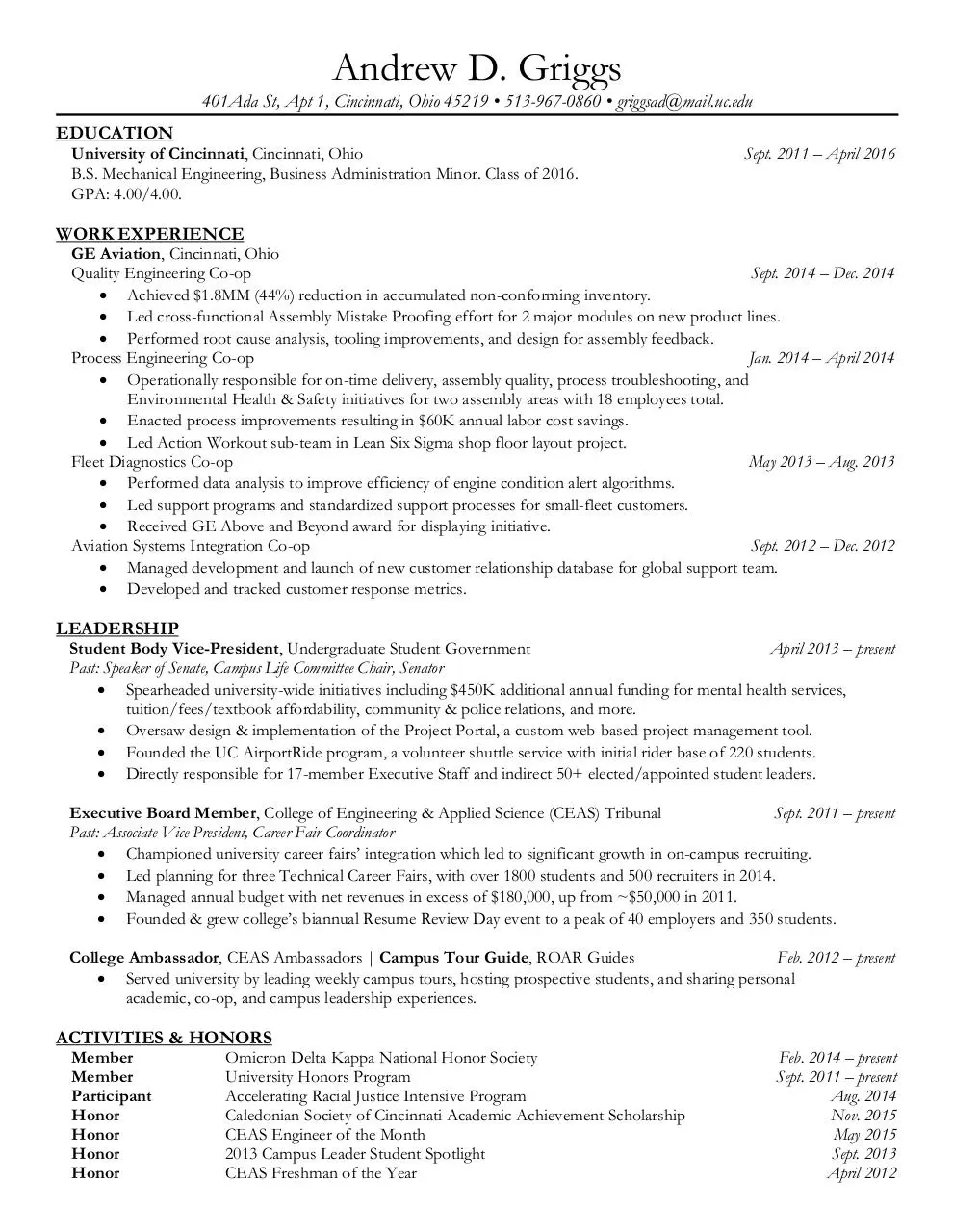 Document preview - Resume_Griggs.pdf - Page 1/1