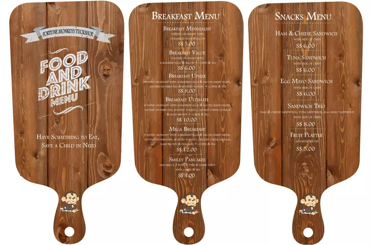 Page 1 of 2, Fortune Monkeys Tuckshop & Bakery