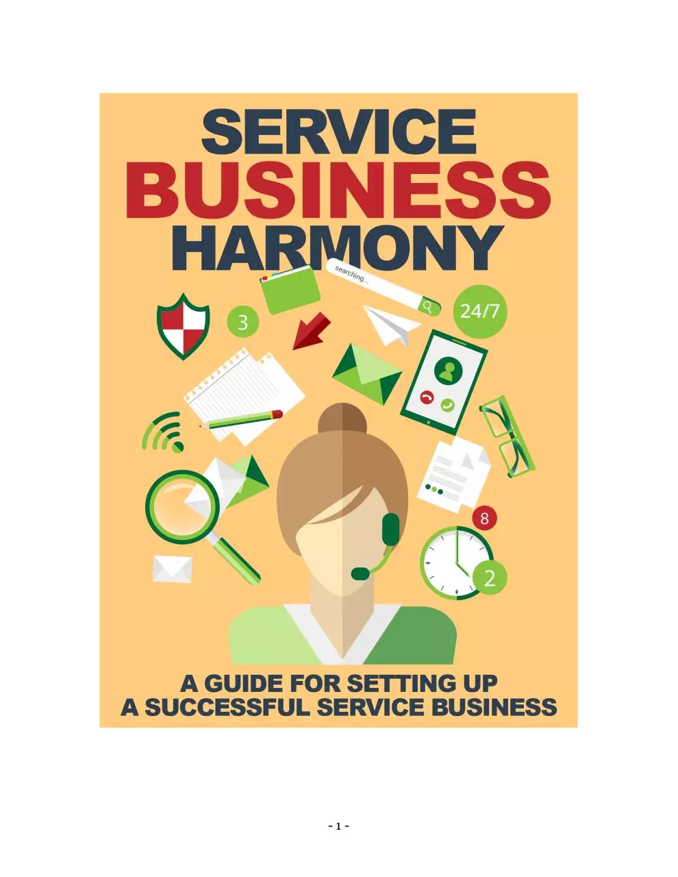Page 1 of 27, Service Business Harmony