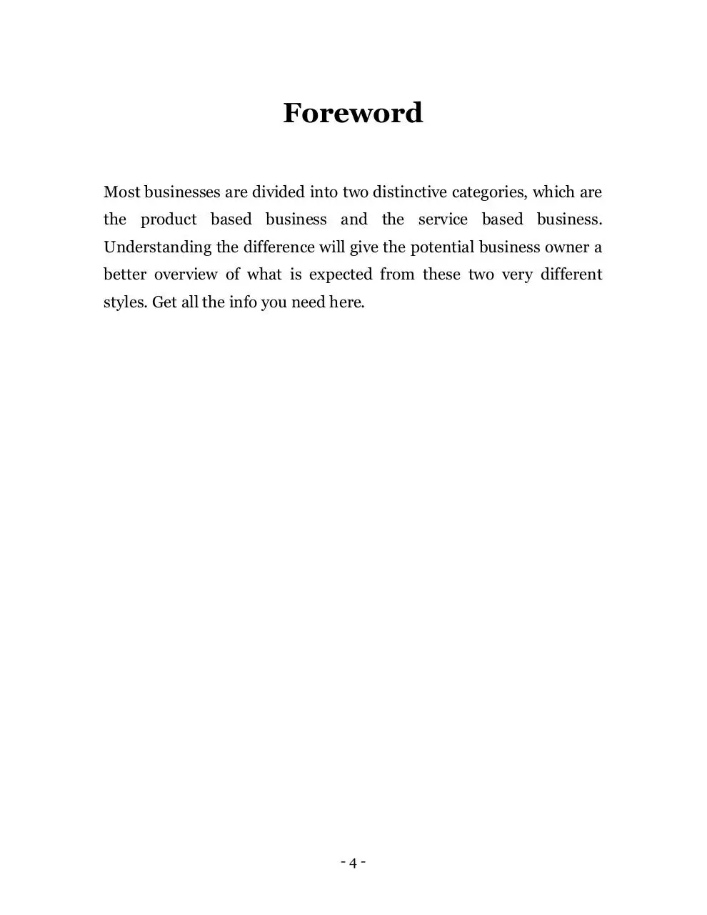 Page 4 of 27, Service Business Harmony