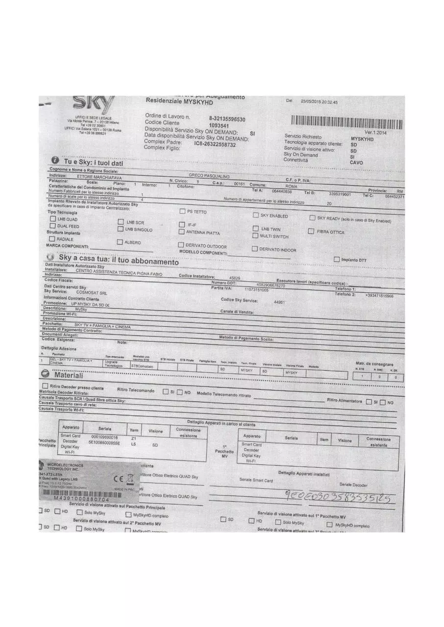 Page 2 of 5, GRECO PASQUALINO SkyLink