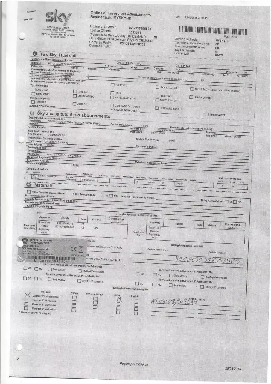 Page 4 of 5, GRECO PASQUALINO SkyLink