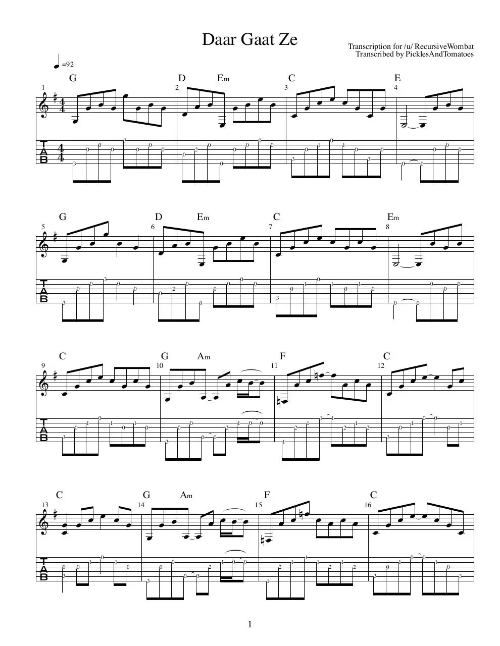 Page 1 of 6, Daar Gaat Ze