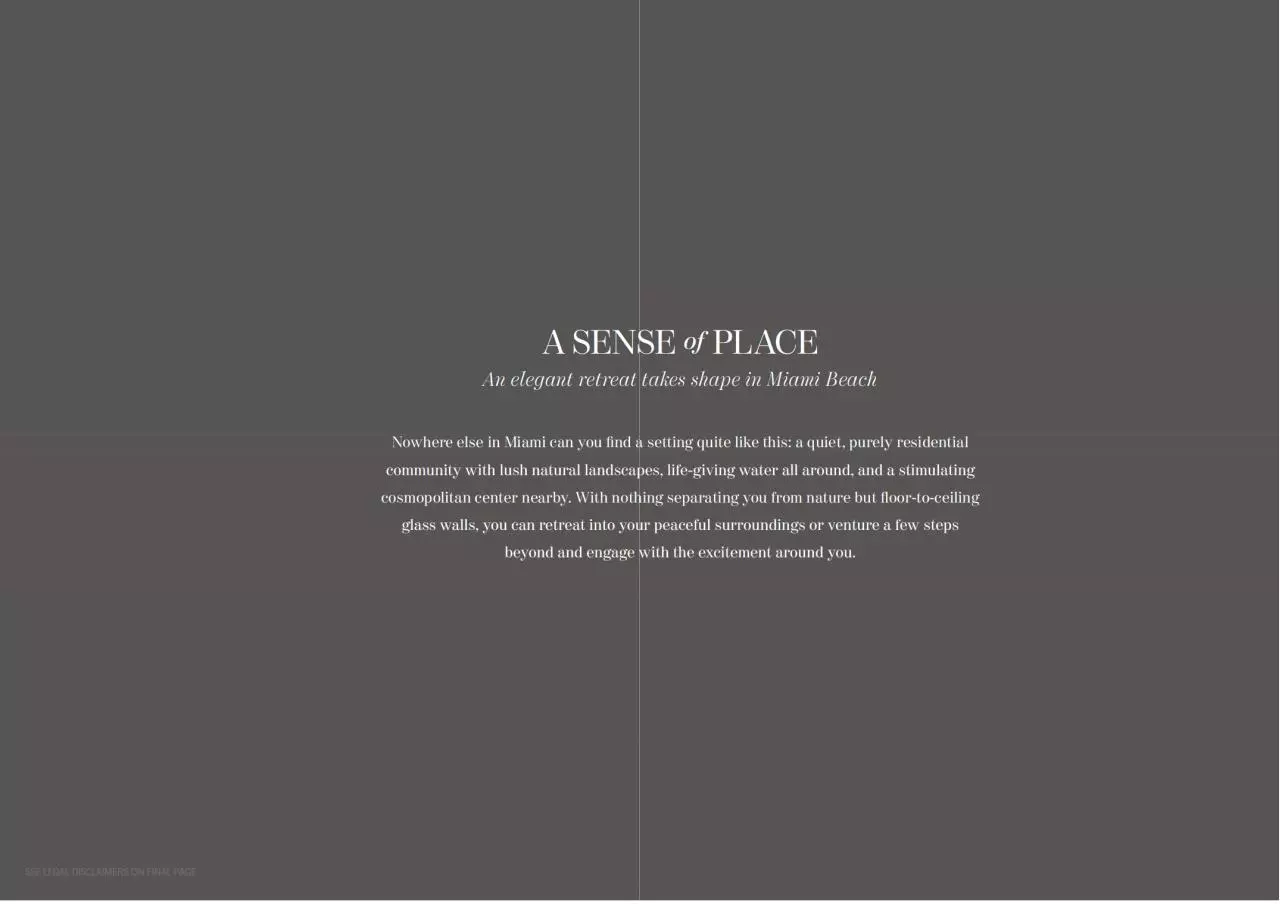Page 4 of 26, Ritz Carlton Miami Beach Ebrochure Unbranded (2)