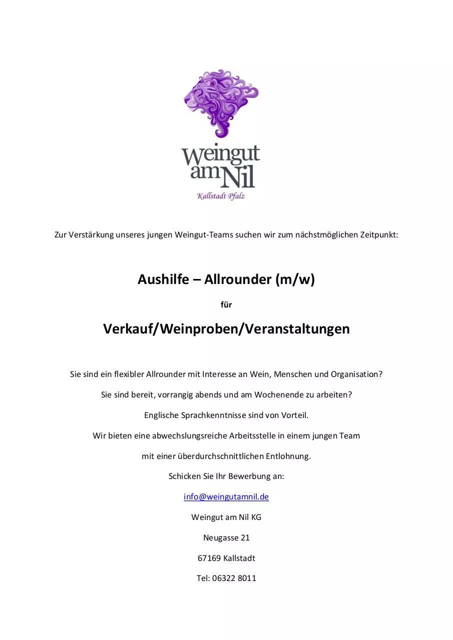 Document preview - Aushilfe.pdf - Page 1/1