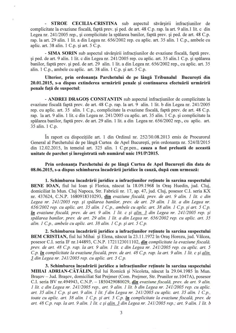 Page 3 of 30, Ordonanta Vacusta Alexandru 03 02 2016