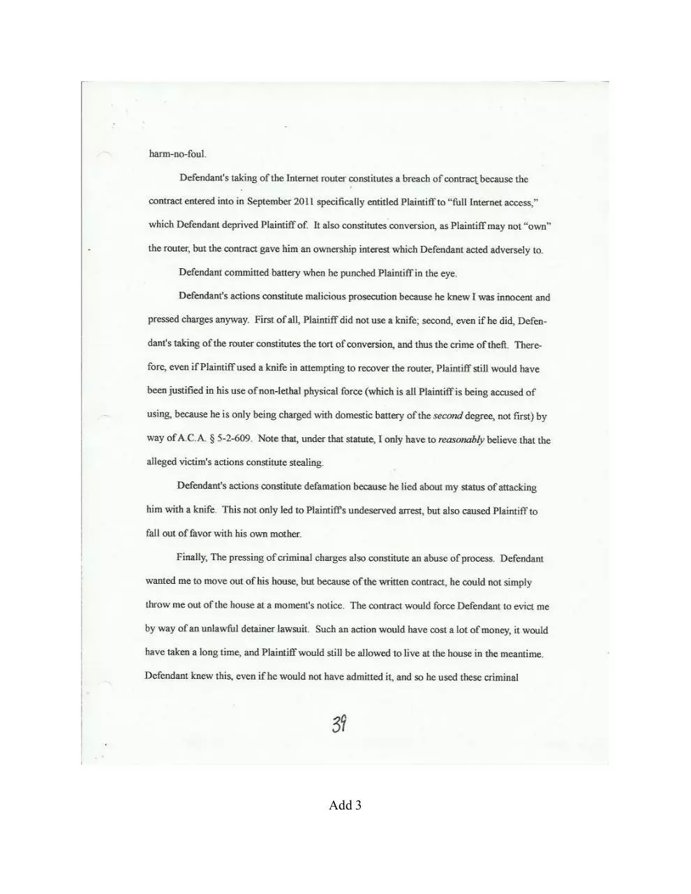 Page 3 of 320, Section XI Addendum