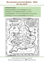 Page 3, My ancestors are from Britain Syllabus