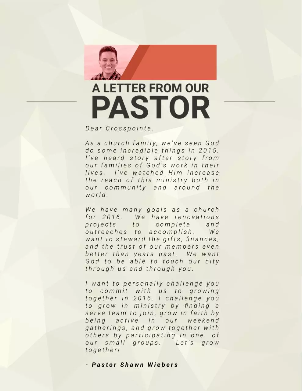 Page 1 of 1, 2 PSW Letter TADD EDITED
