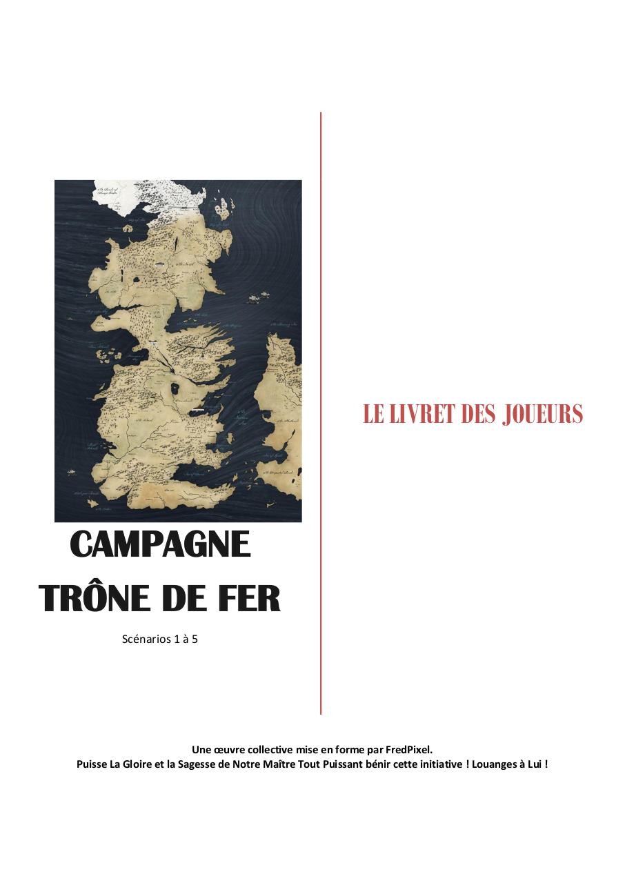 Campagne Trone de fer ScÃ©narios 1 Ã  5. V 09.02.2016.pdf - page 1/59