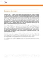 Page 4, Cyber Europe 2014 After Action Report PUBLIC