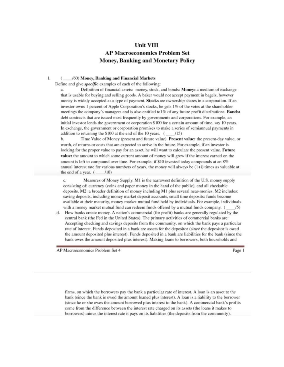 Document preview MacroeconomicsProblemSet4AnswerKey.pdf - page 1/5
