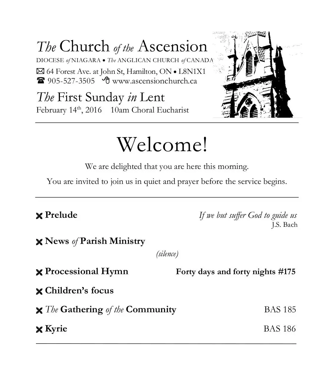 Page 1 of 12, Feb 14 1 Lent