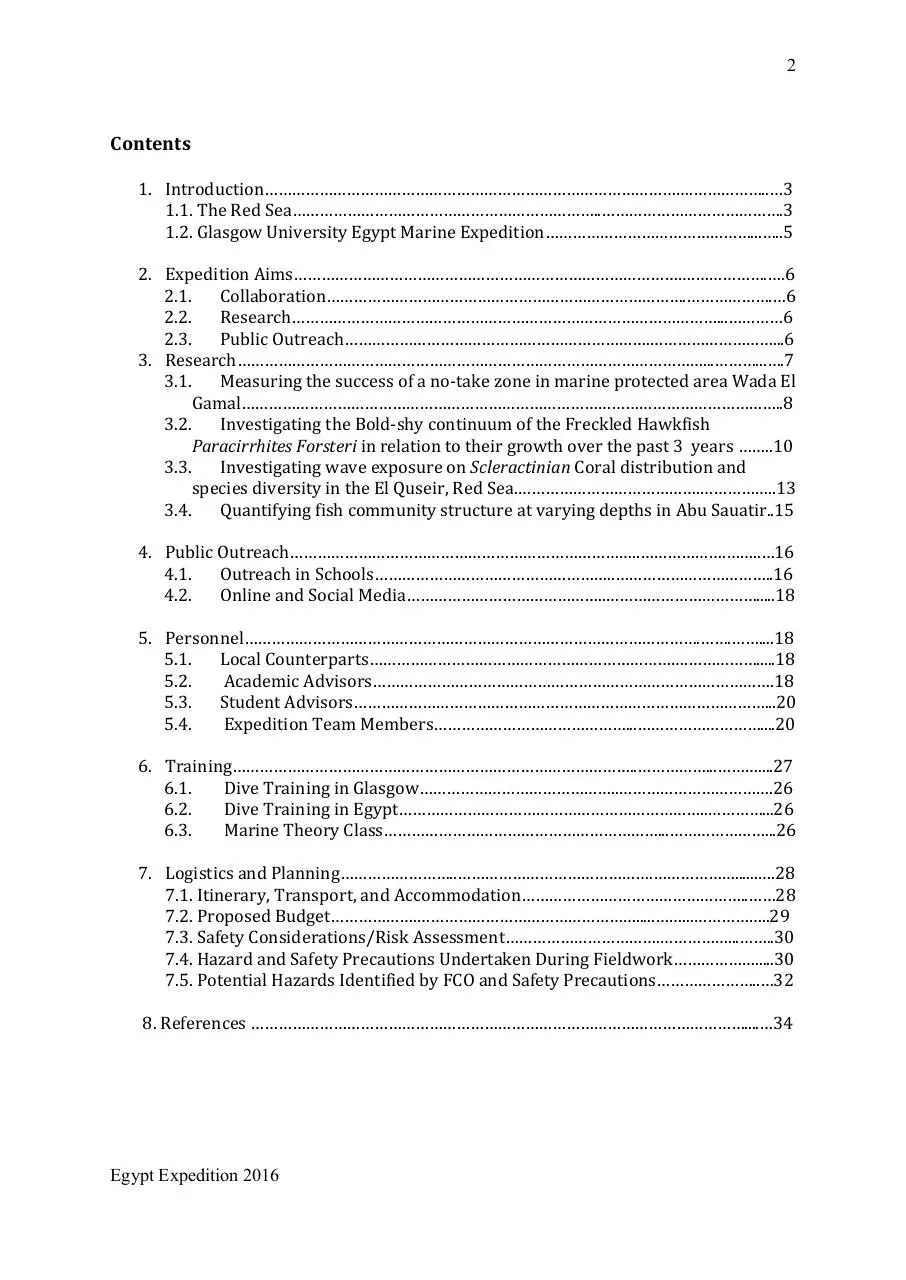 Page 2 of 38, Egypt Prospectus 2016