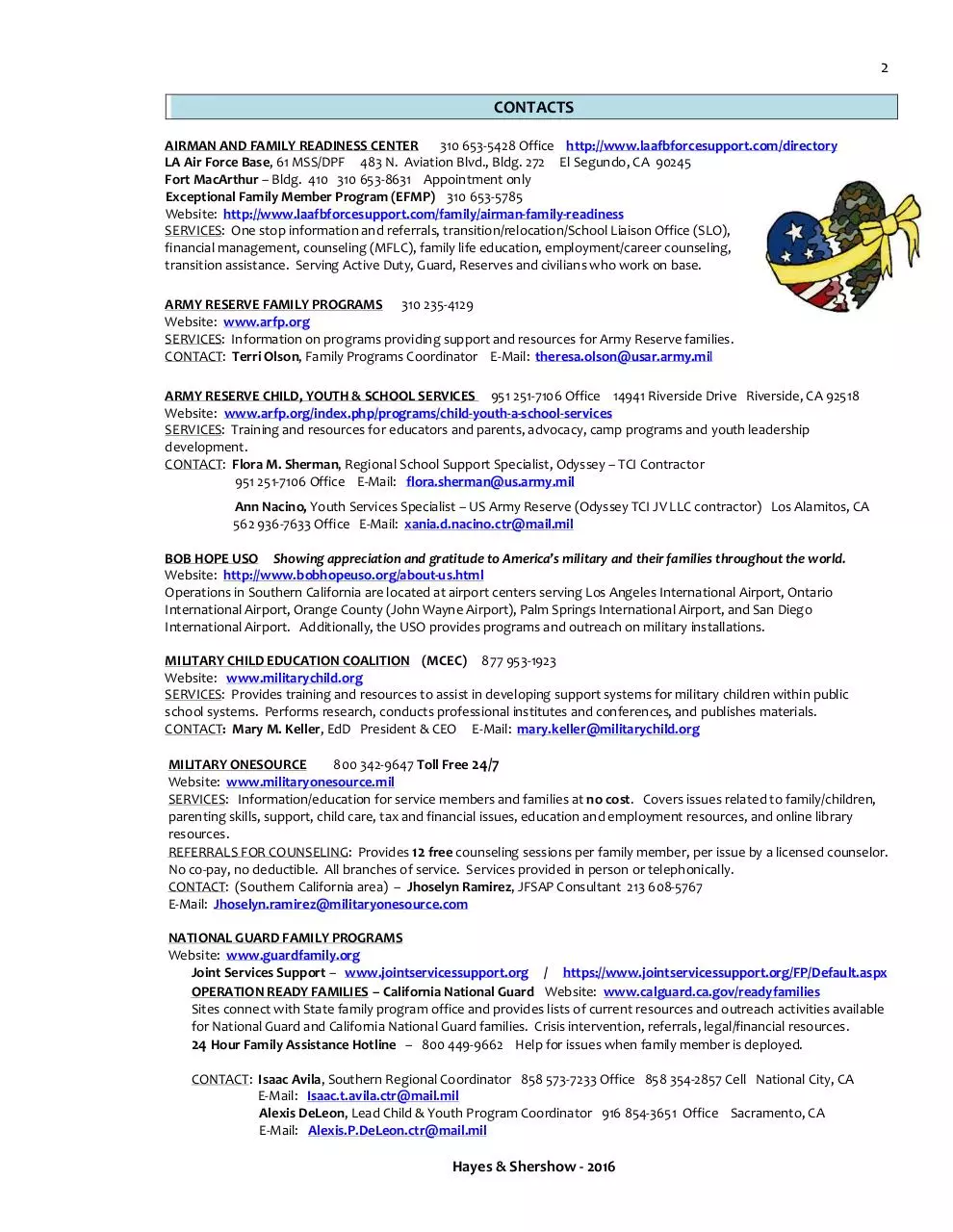 Page 2 of 26, MC Resource Guide 2 2016