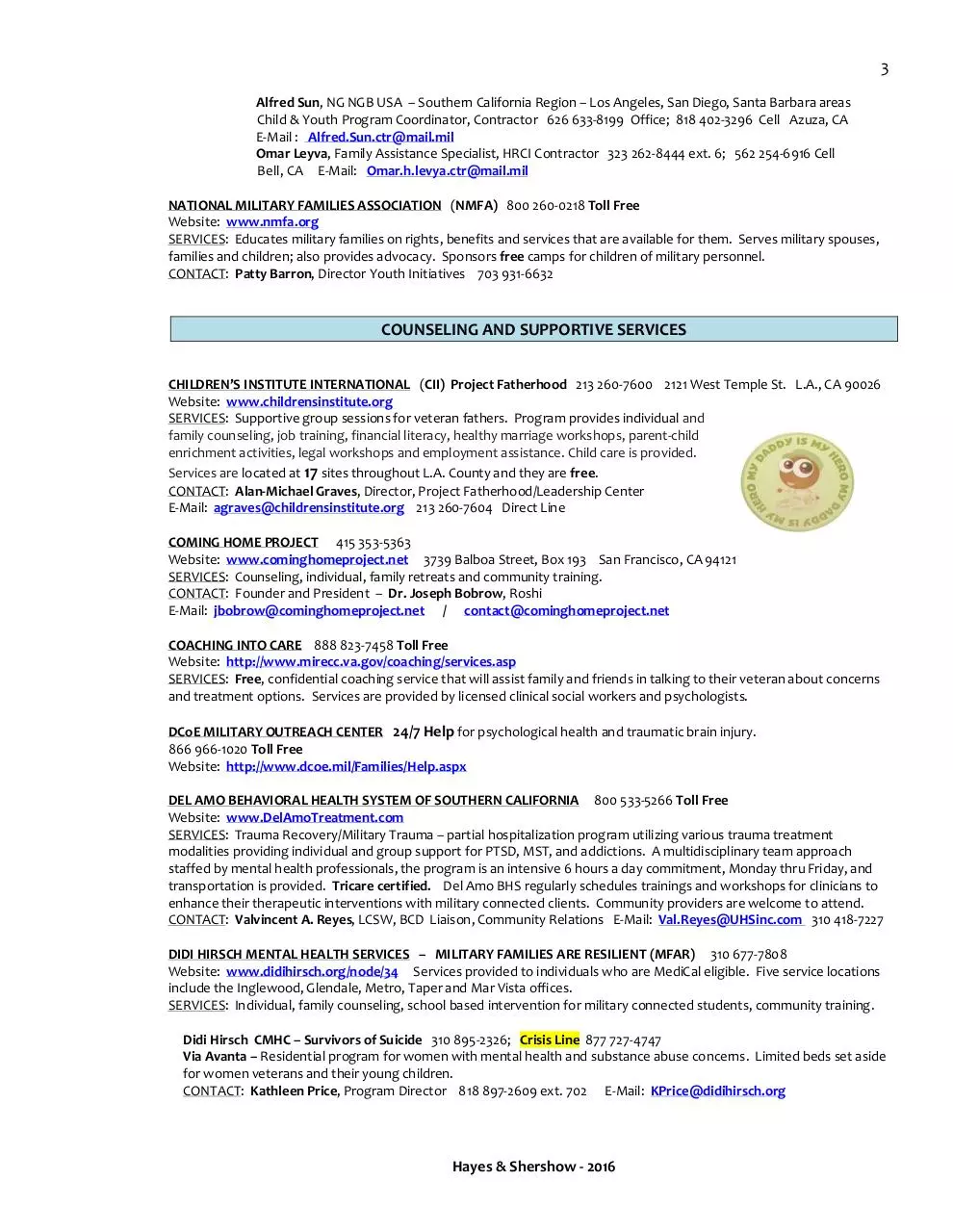 Page 3 of 26, MC Resource Guide 2 2016
