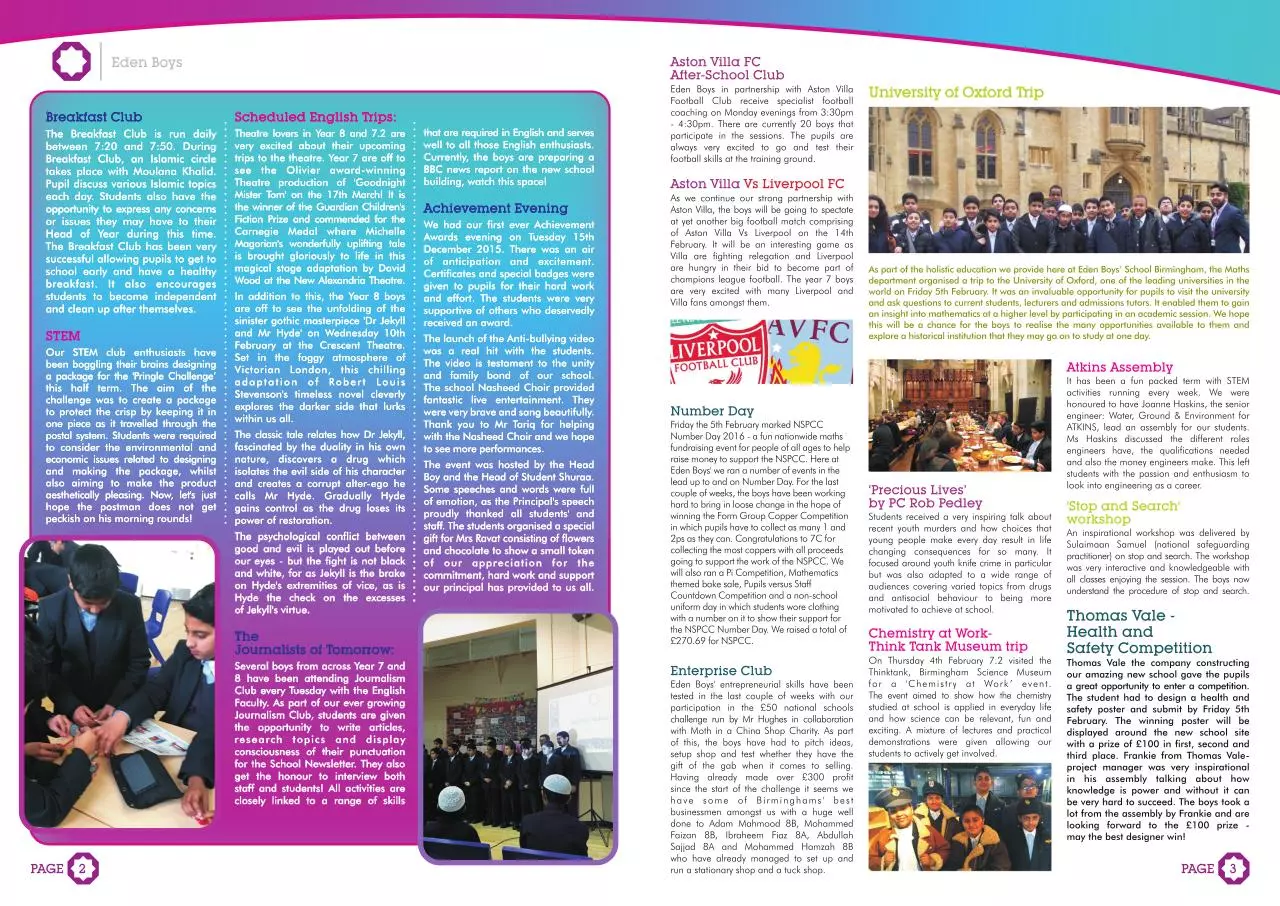 Page 1 of 2, EBS Pastoral Sp2 2016