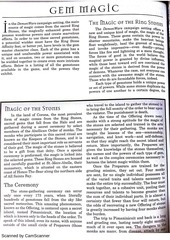 Page 1, Gem Magic