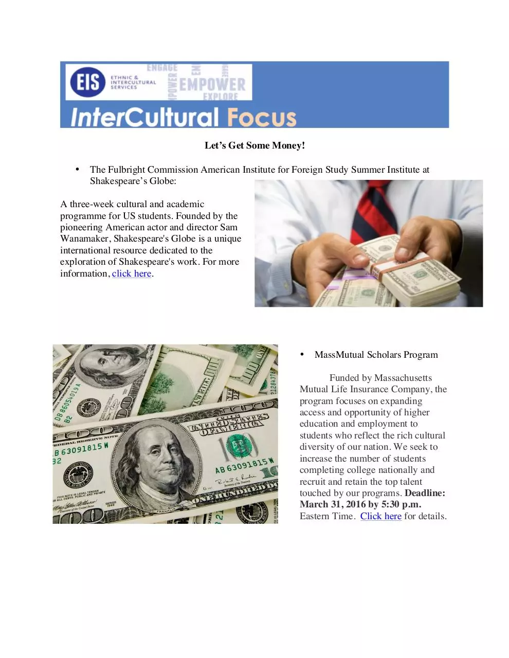 Document preview - Newsletter- Let's Get Money.pdf - Page 1/1