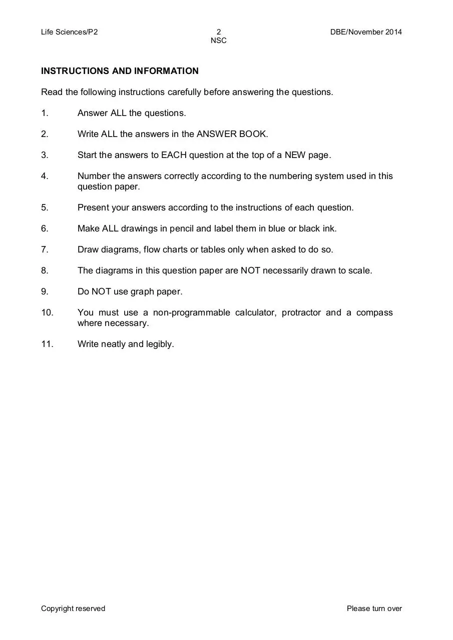 Page 2 of 16, Life+Sciences+P2+Nov+2014+Eng