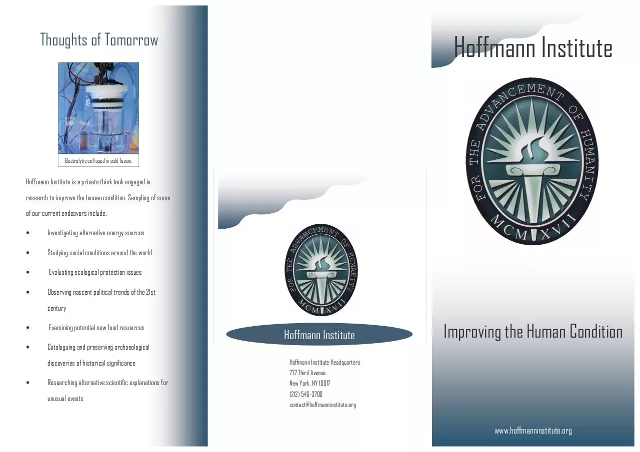 Page 1 of 2, COLOR X1 (hoffmann brochure)