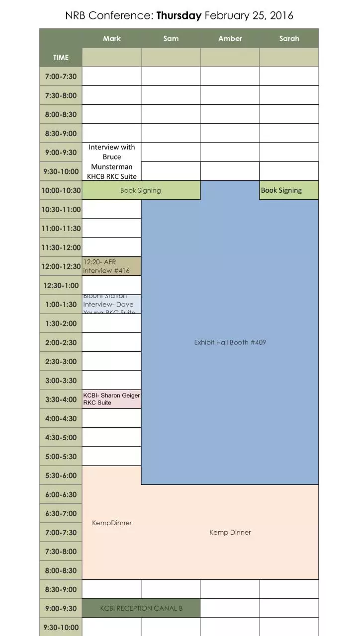 Page 3 of 4, NRBConference2016MasterSchedule iPhone