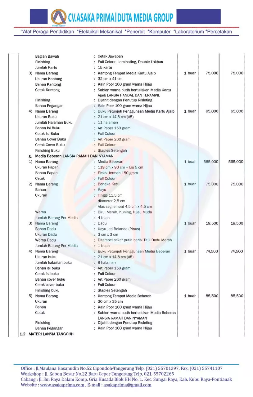 Page 5 of 6, JUAL @ LANSIA KIT JUKNIS 2016
