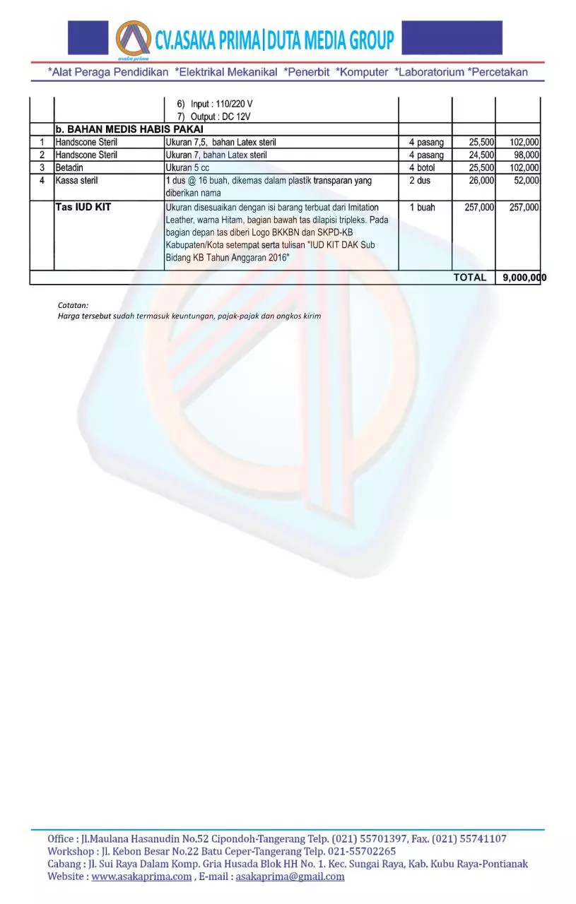 Page 2 of 2, JUAL @ Pengertian IUD KIT JUKNIS 2016