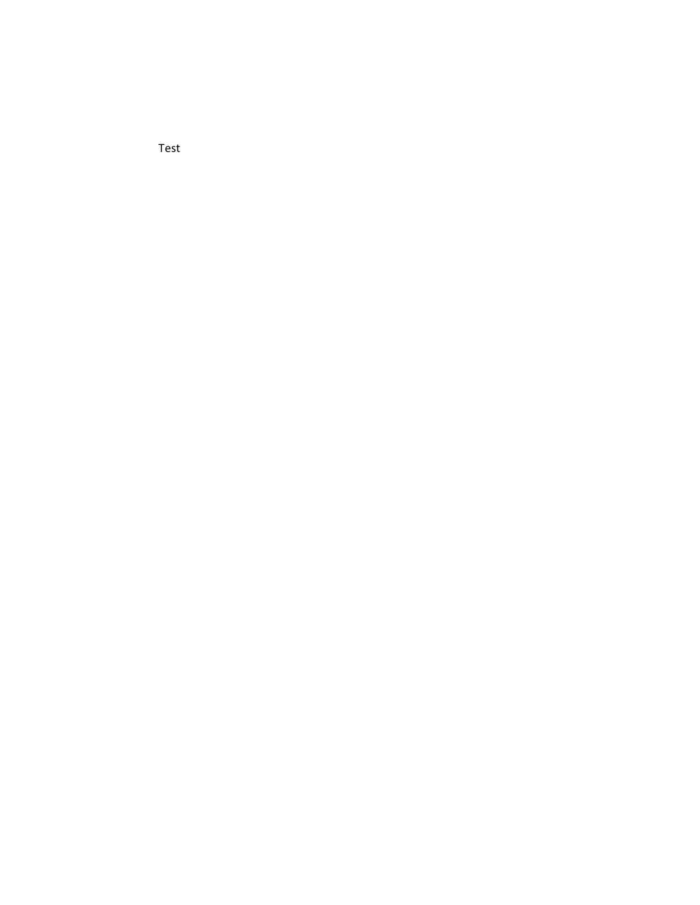 Page 1 of 1, Test