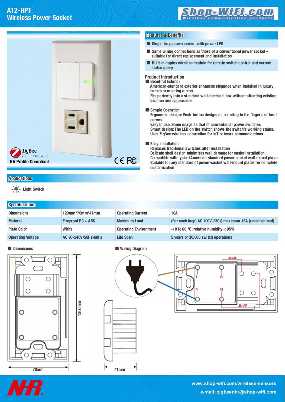 Document preview A12-HP1_Wireless_Power_Socket-NHR-SHOP-WiFi.pdf - page 1/1