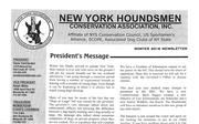 Page 1, Houndsmen News Letter Winter 16