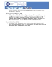 Page 2, Newsletter Resources for Students