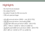 Page 2, The Bull Trade Summary