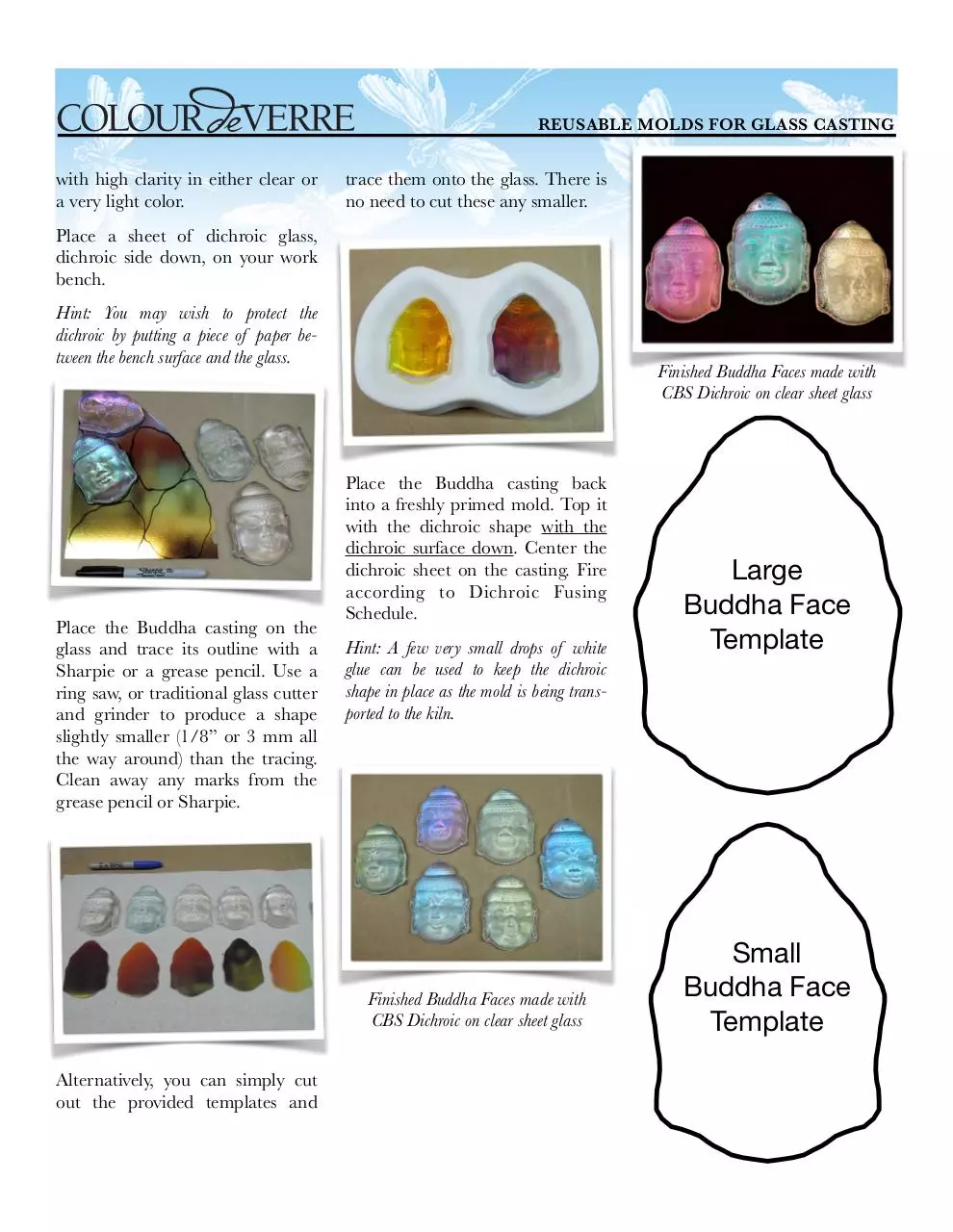 Page 3 of 3, BuddhaFacesProject fused glass