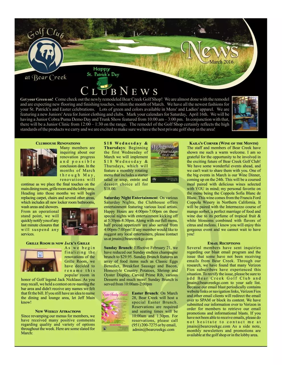 Page 1 of 4, Newsletter PDF
