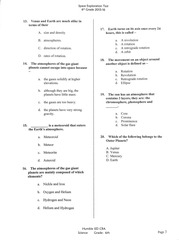 Page 3, Space exploration test