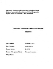 Page 2, Workers' Compensation Appeals Tribunal Decision 20157743