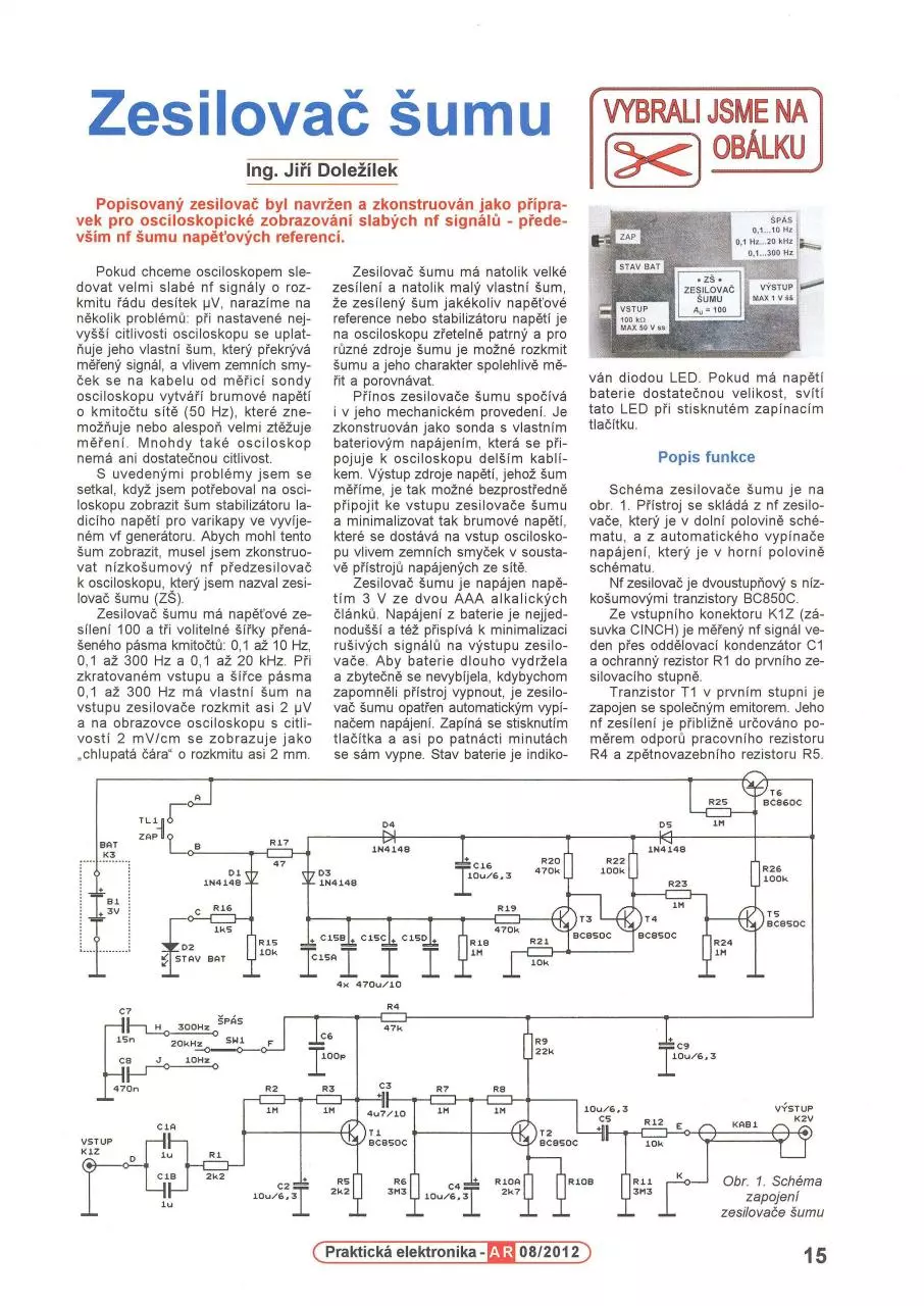 Page 1 of 4, zesilovac sumu