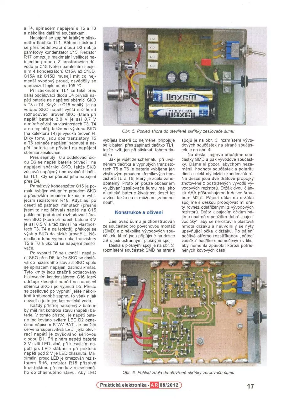 Page 3 of 4, zesilovac sumu