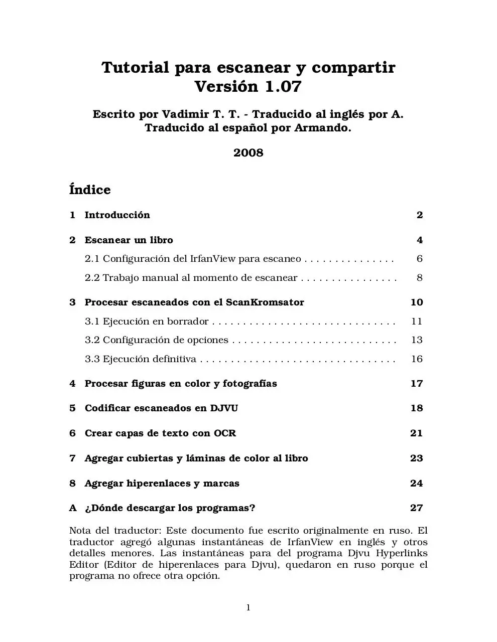 Page 1 of 28, Cómo crear un eBook escaneado de calidad