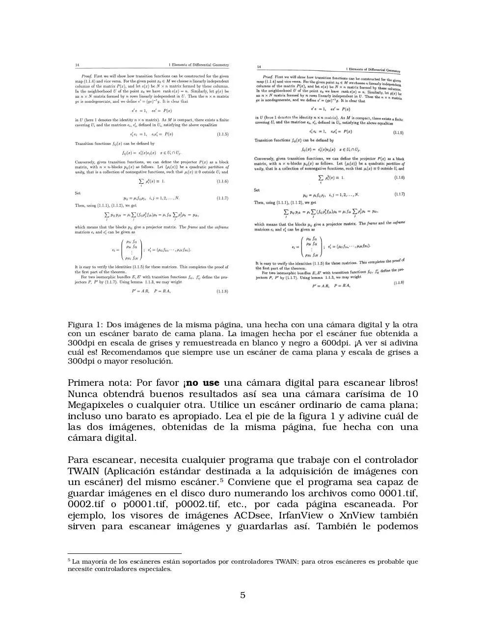 Page 5 of 28, Cómo crear un eBook escaneado de calidad