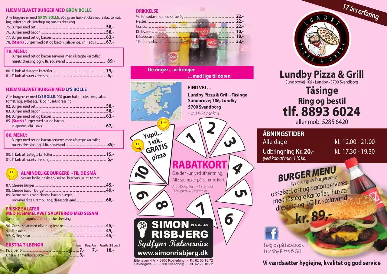 Page 1 of 2, Lundby Pizza Menu2016.compressed