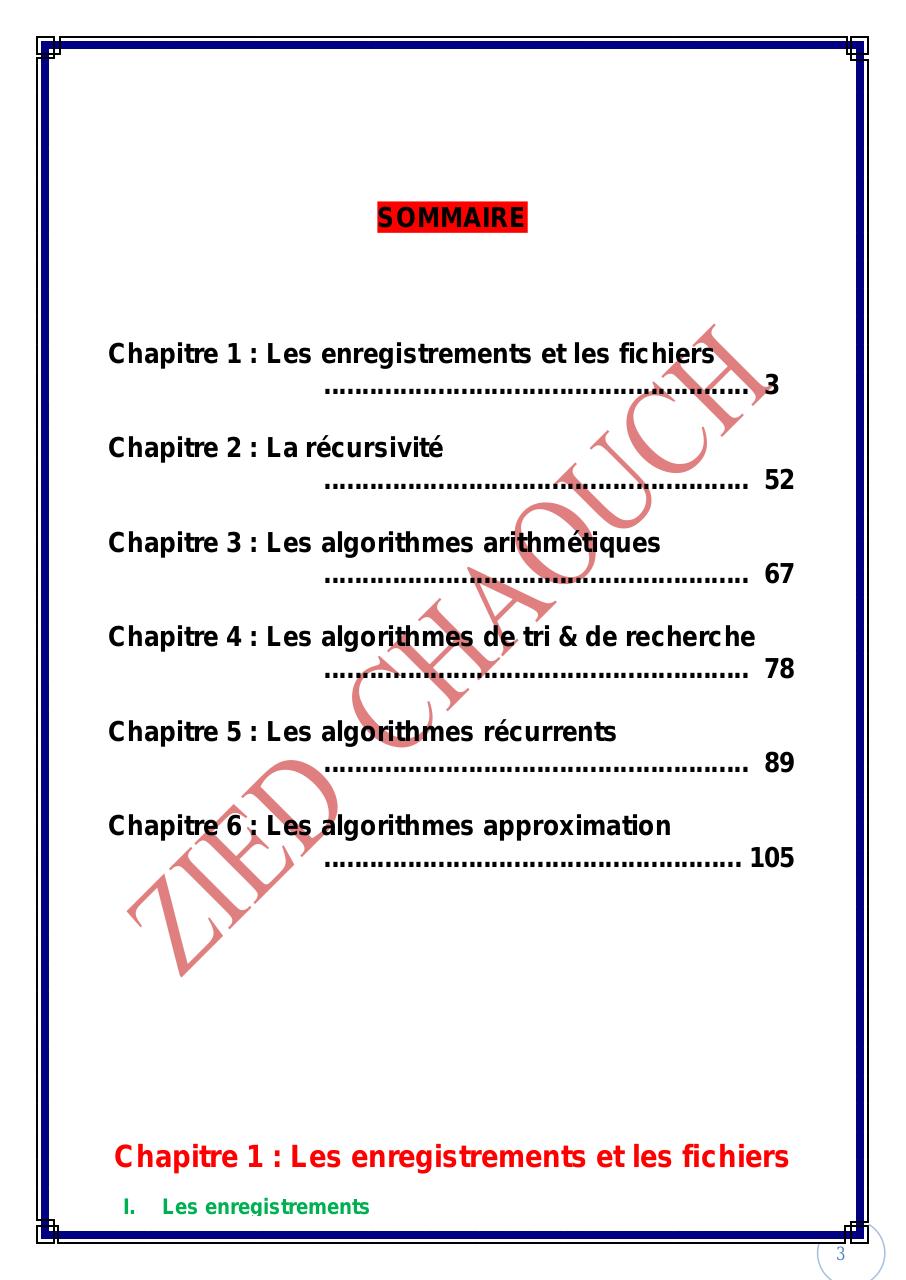 PROGRAMMER AVEC ZAYDOUN T2.pdf - page 3/109