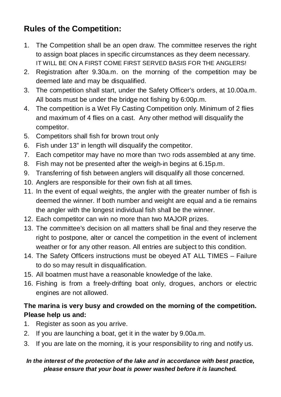 Page 3 of 4, SPRINGTIME OPEN Entry Form 2016