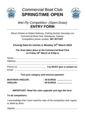Page 4, SPRINGTIME OPEN Entry Form 2016