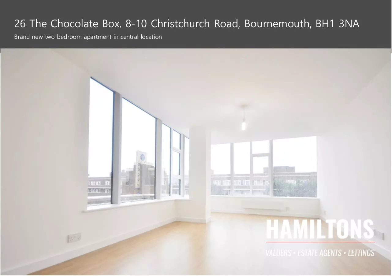 Page 1 of 2, Chocolate Box 26 Brochure