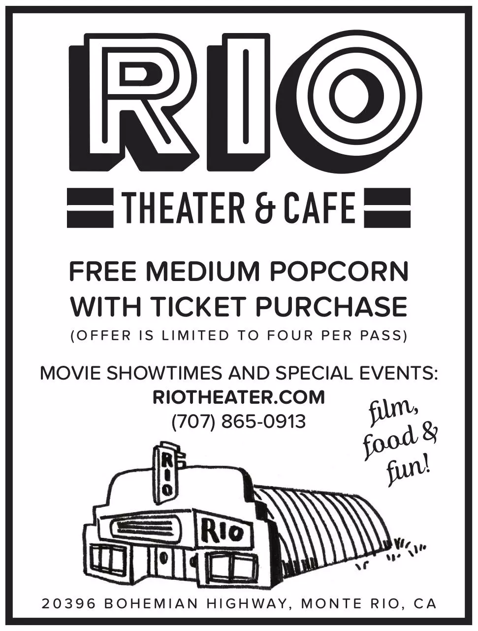 Page 1 of 1, RIO Popcorn Special
