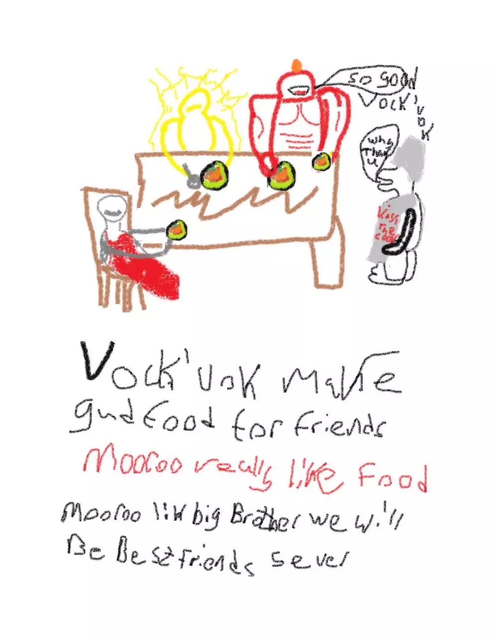 Page 1 of 6, The Tale of Vock'Vok the Brave