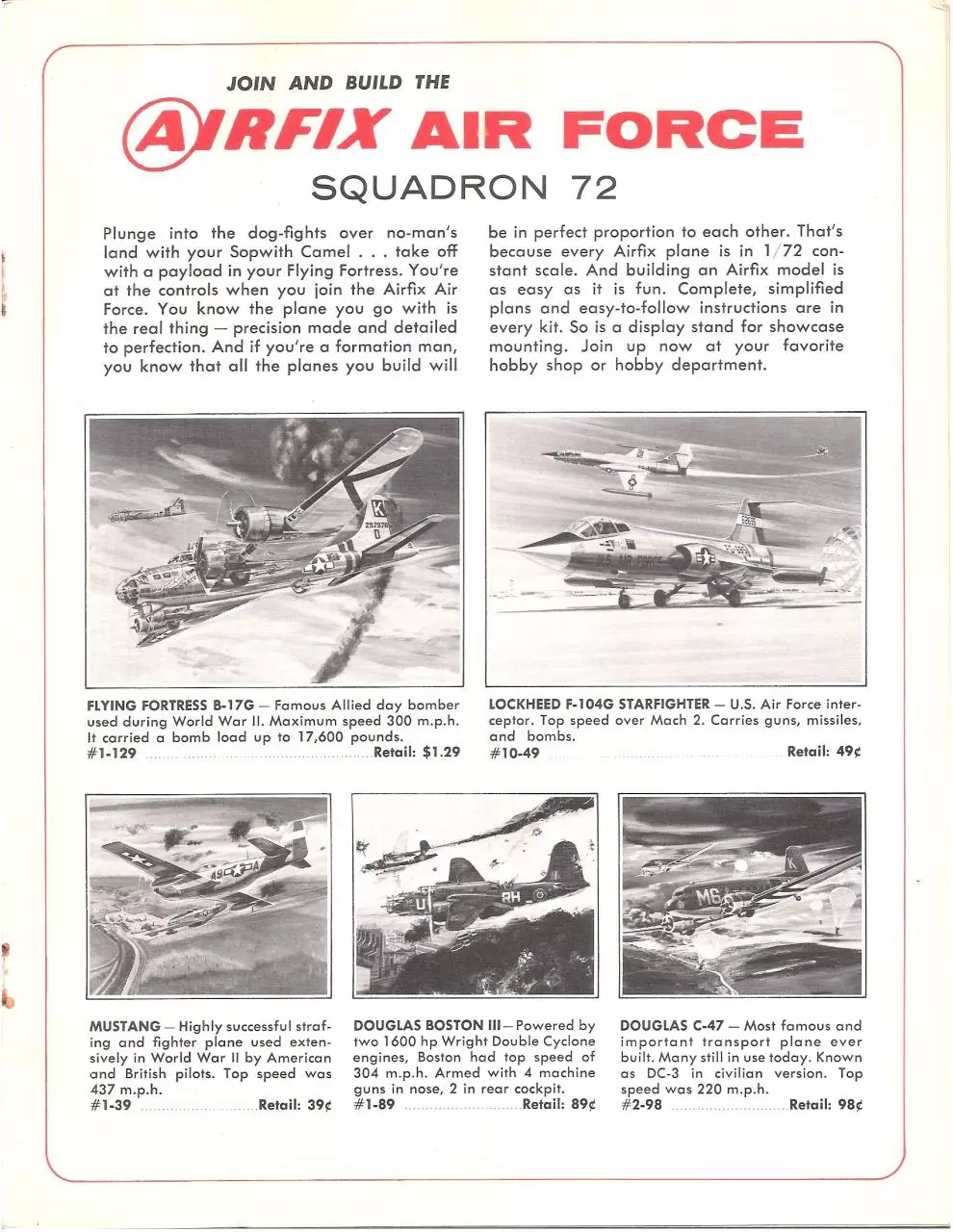 Page 3 of 18, Airfix Corporation of America Catalogue 1964